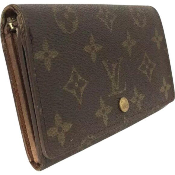 223136BL (L1) Louis Vuitton Wallet Porte Monnaie Billets Tresor Brown Monogram - Picture 4 of 10